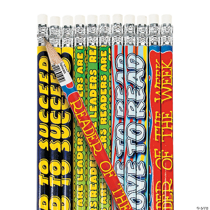 Reader’s Pencil Assortment Oriental Trading