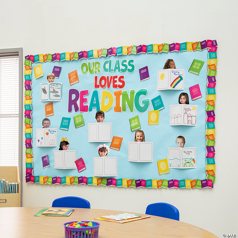 Reading Bulletin Board Set - 68 Pc. Image