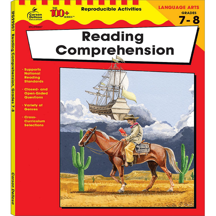Reading Comprehension, Grades 7 - 8 Image