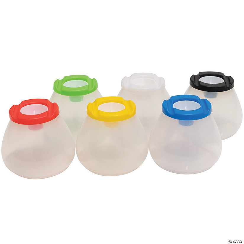 READY 2 LEARN No Spill No Tip Paint Pots - Set of 6 Image