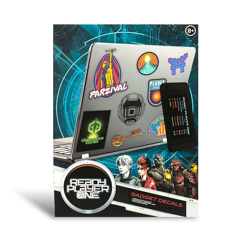 Ready Player One Vinyl Gadget Decal Sticker Pack Image