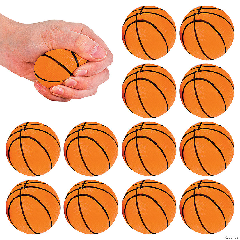 Realistic Basketball Stress Balls Oriental Trading