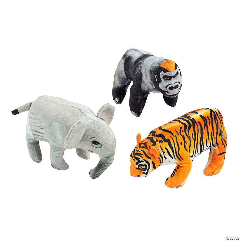 wild safari stuffed animals