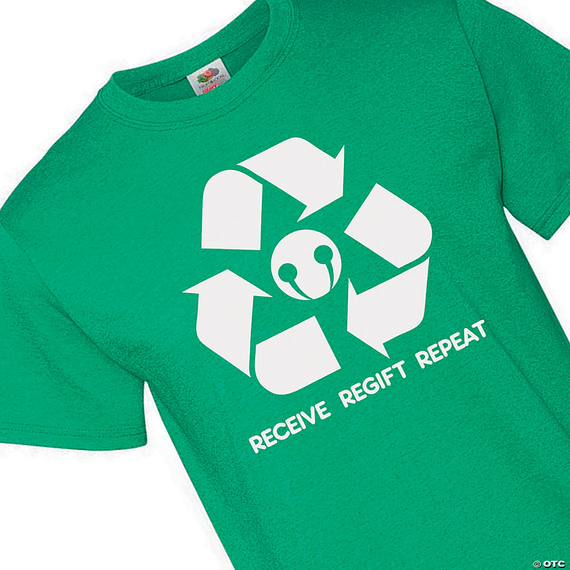 Receive Regift Repeat Adult&#8217;s T-Shirt Image
