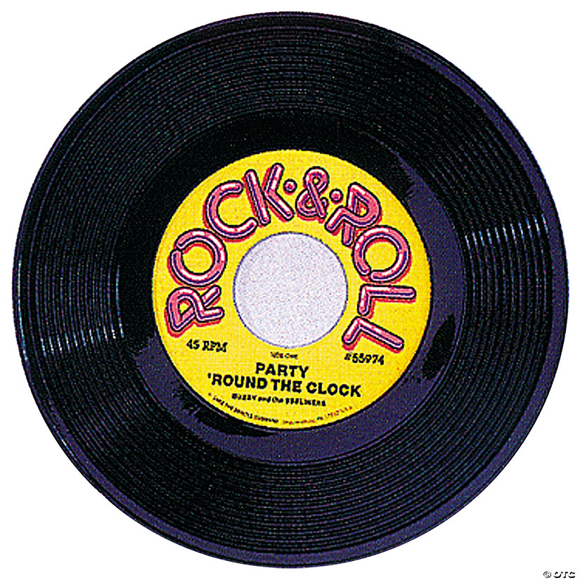 Record, Plastic Decoration Image
