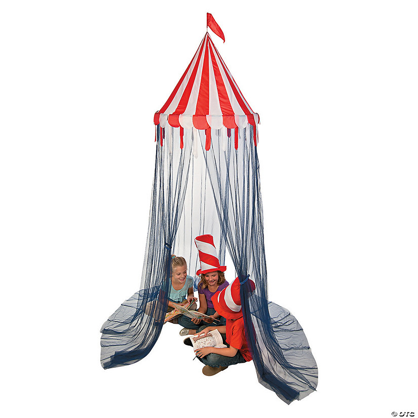 Red & White Striped Canopy Tent - Discontinued