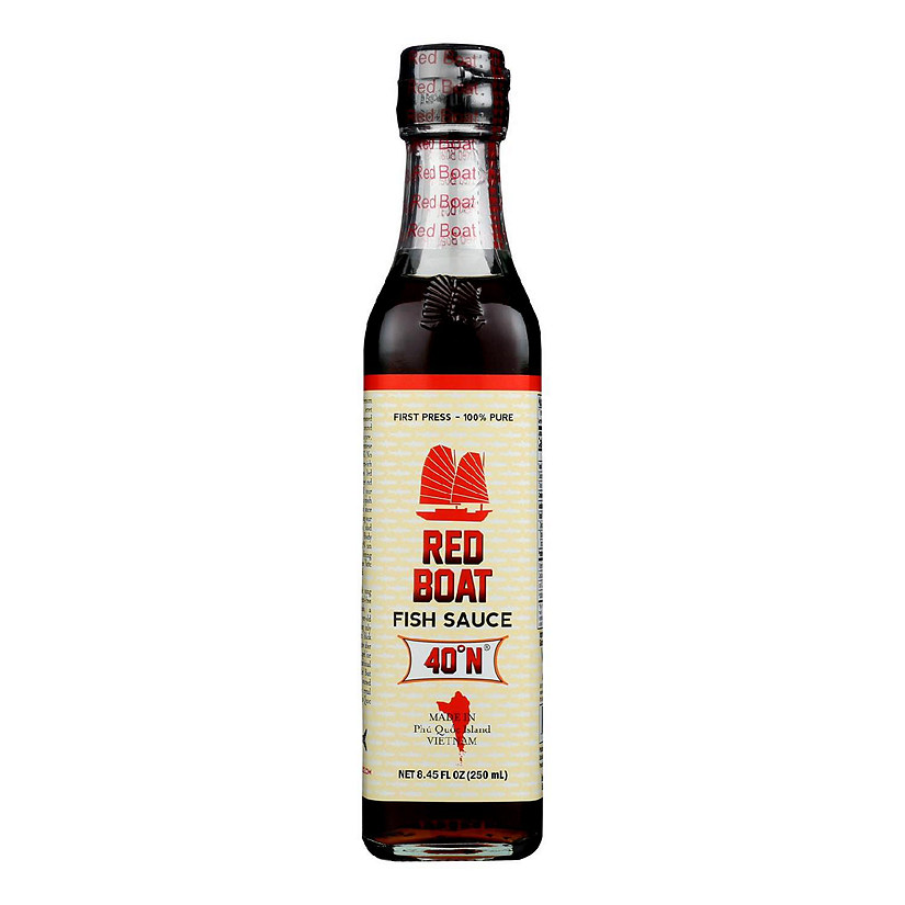 Red Boat Fish Sauce Premium Fish Sauce - Case of 6 - 250 ml Image