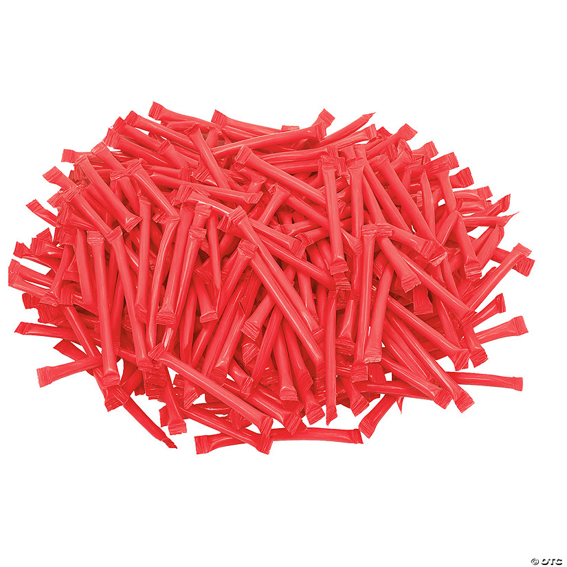 Red CandyFilled Straws Oriental Trading