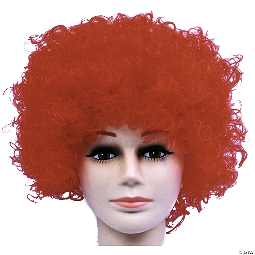 Red Clown Wig Image