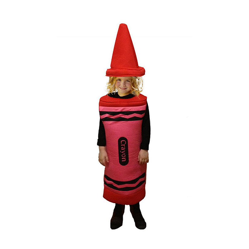 Red Crayon Costume Size Toddler T2