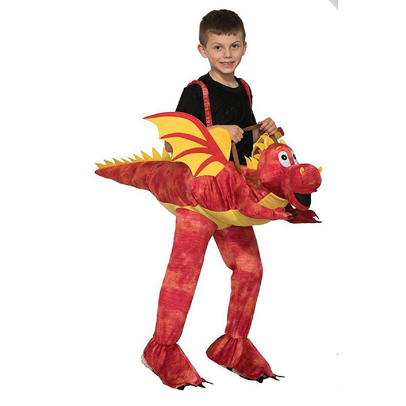 Red Dragon Deluxe Child Ride-on Costume Image