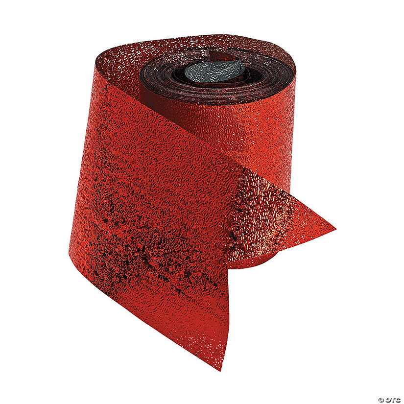 Red Foil Streamers Discontinued