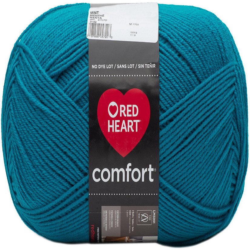 Red Heart Comfort Yarn-Peacock Image