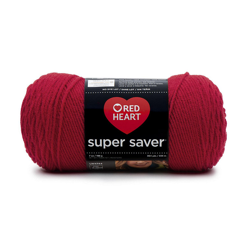 Red Heart Super Saver Yarn-Cherry Red Image