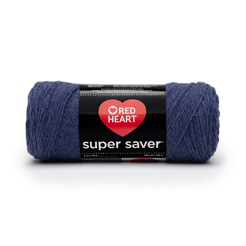 Red Heart Super Saver Yarn-Denim Image
