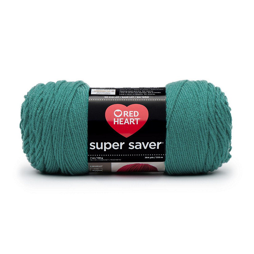 Red Heart Super Saver Yarn-Jade Image