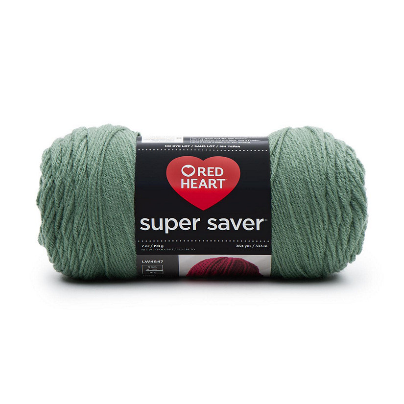 Red Heart Super Saver Yarn-Light Sage Image