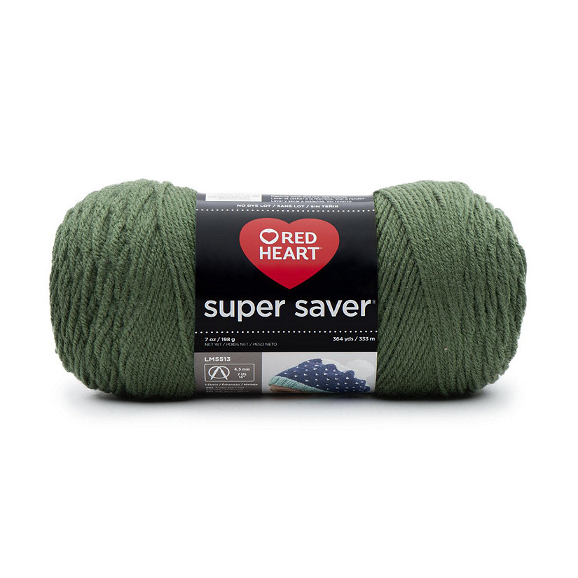 Red Heart Super Saver Yarn-Medium Thyme Image