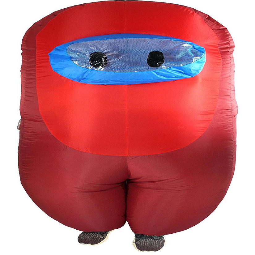Red Imposter Inflatable Child Costume  Standard Image