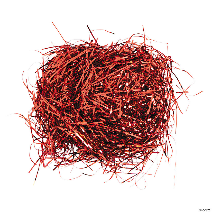 Red Metallic Shred Image