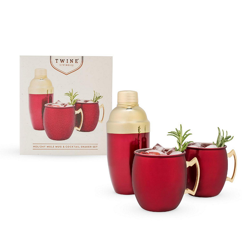 Red Mule Mug & Cocktail Shaker Gift Set Image