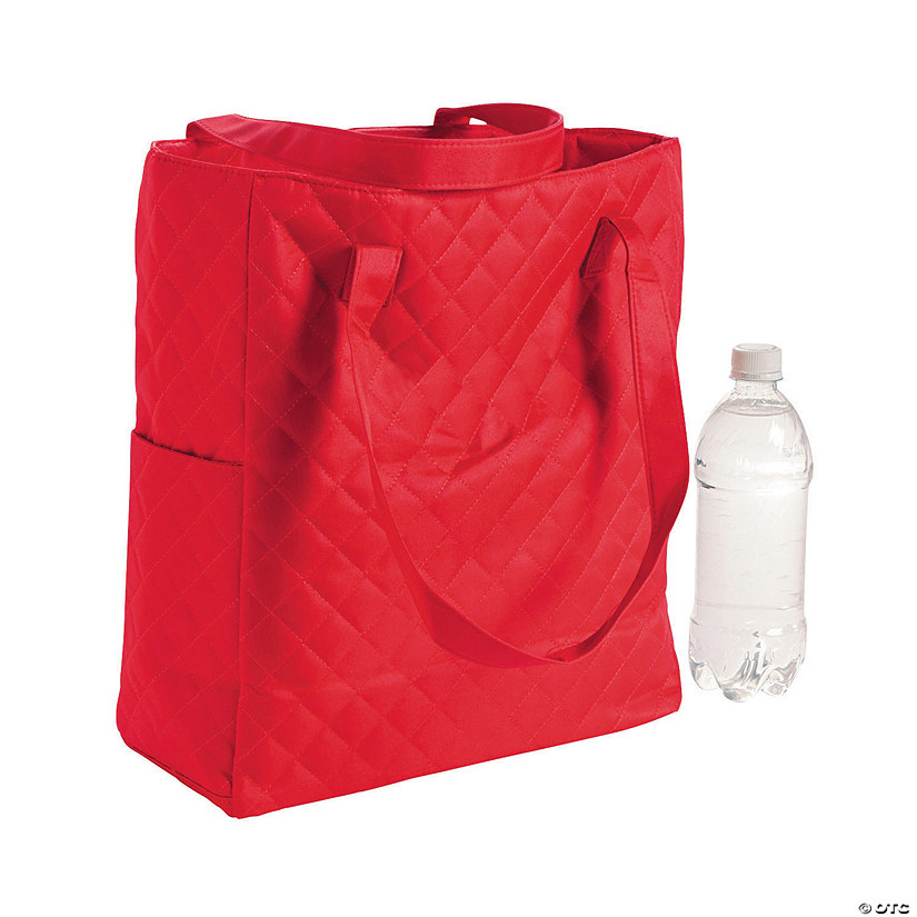 Red Quilted Tote - Discontinued