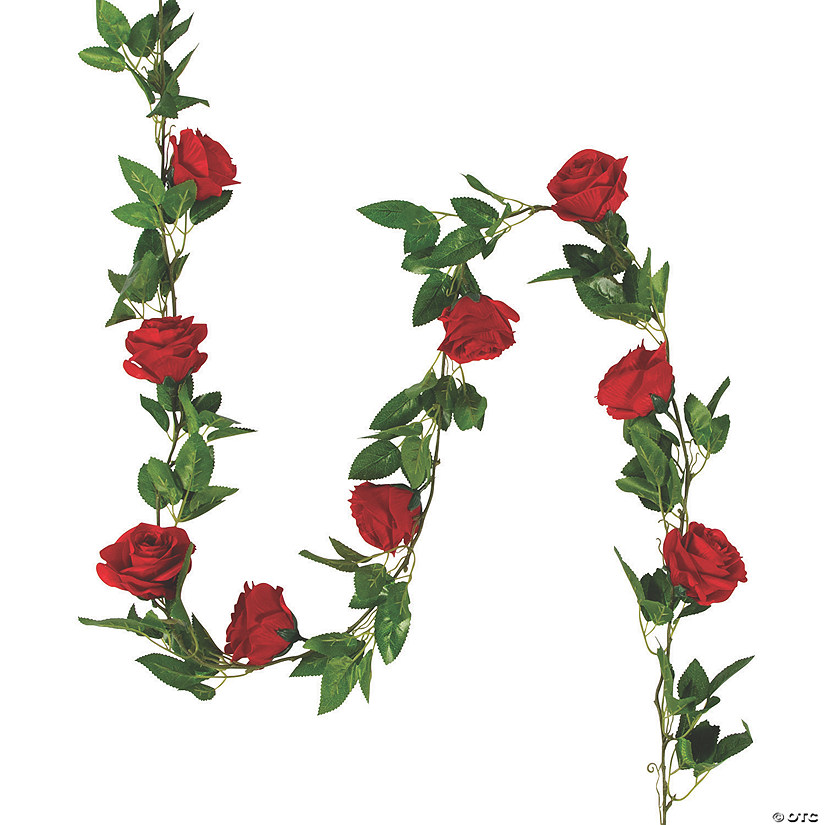 Red Rose Garland Image