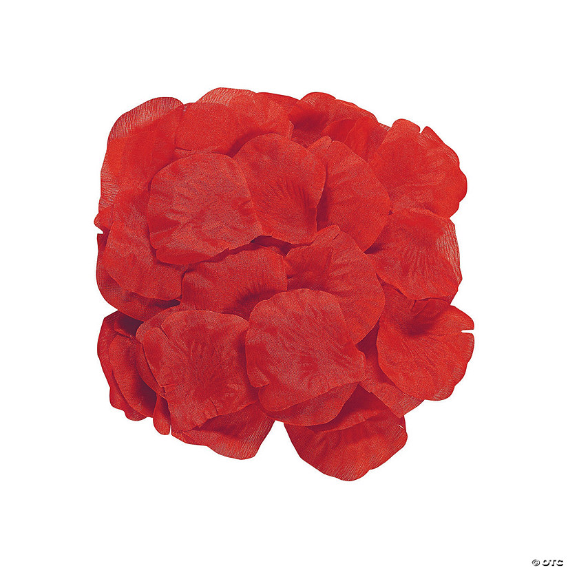 Red Rose Petals Oriental Trading