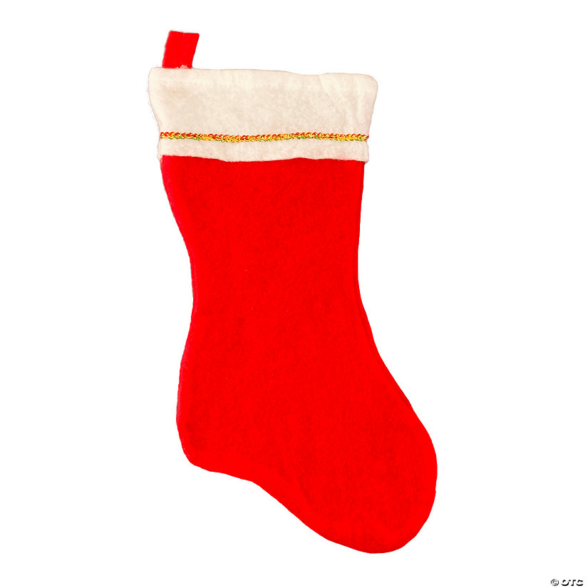 Red Snowtex Santa Stocking Image
