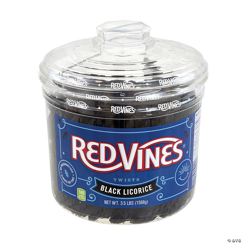 Red Vines Black Licorice Twists, 3.5 lb Image