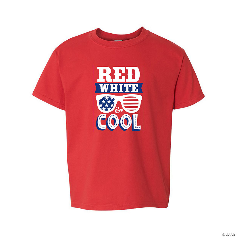 Red, White & Cool Youth T-Shirt Image