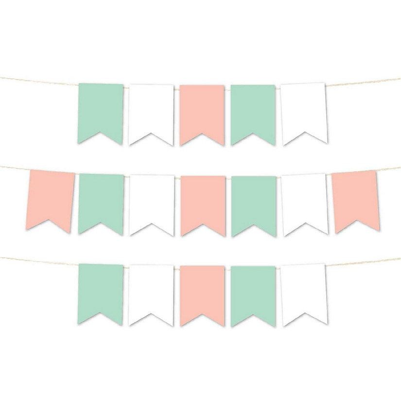 Red White Blue Pennant - 4 x 5.5 Inch Image