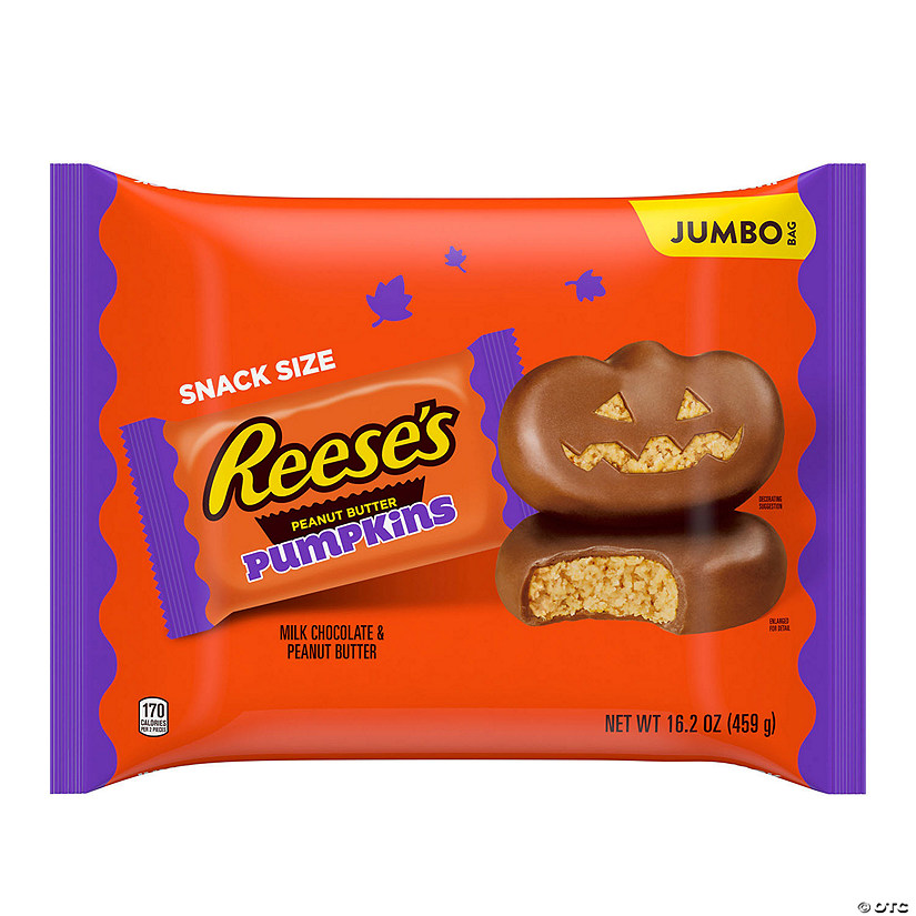 Reese&#8217;s<sup>&#174;</sup> Peanut Butter Pumpkins Chocolate Candy - 30 Pc. Image