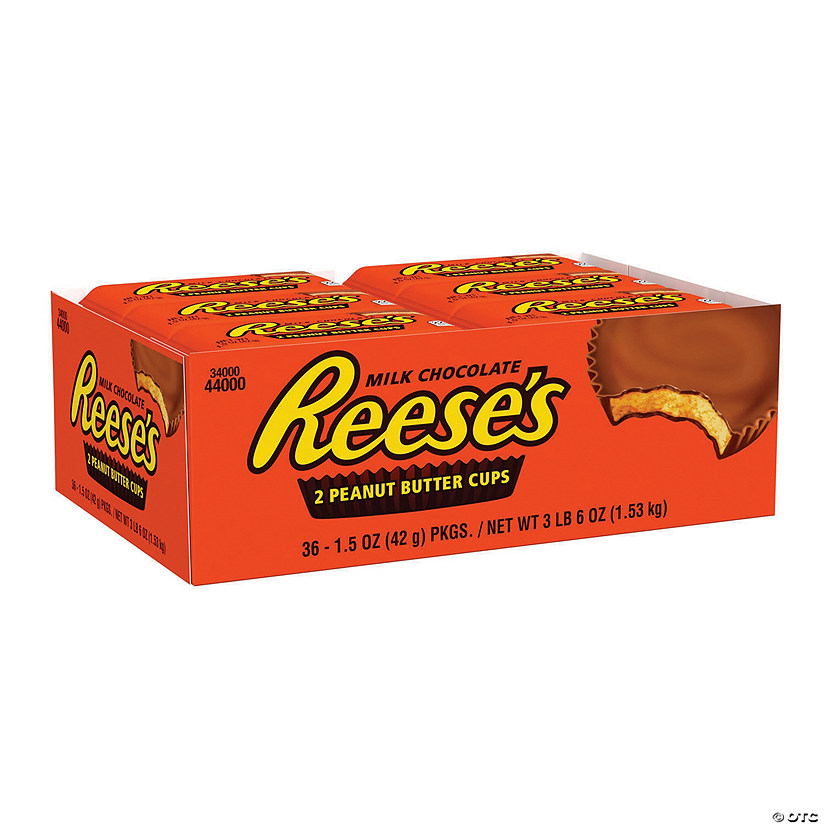 REESE'S Full Size Peanut Butter Cups, 1.5 oz, 36 Count Image