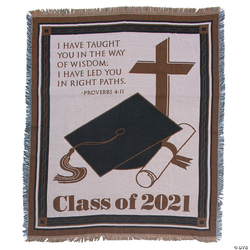 Religious 2021 Graduation Throw Image