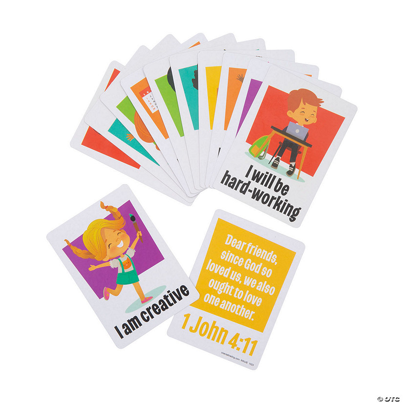 Religious Affirmation Cards - 48 Pc. Image