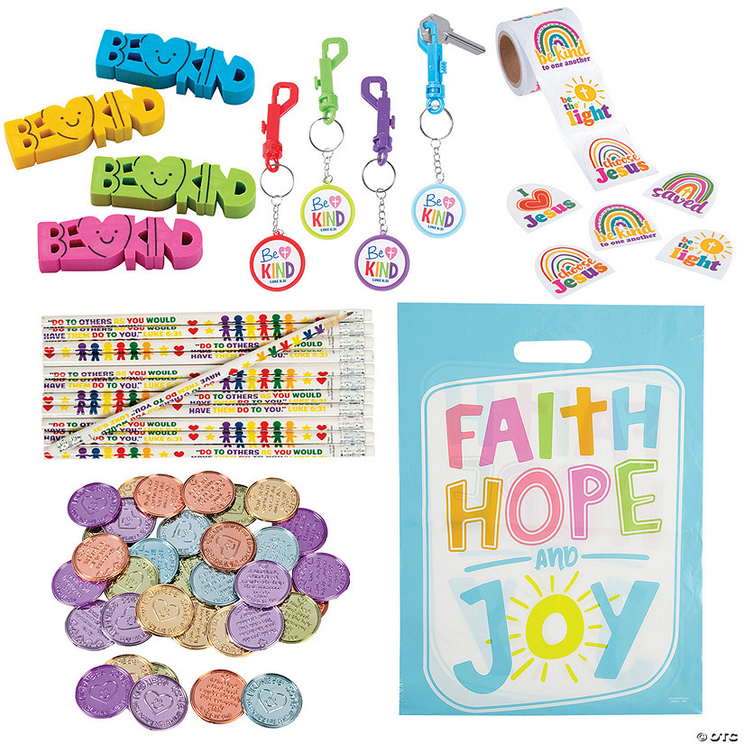 Religious Be Kind Boo Bag Kit for 48 Image