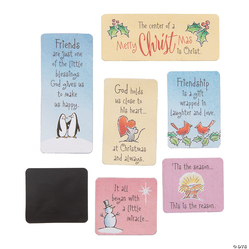 Religious Christmas Magnets - 6 Pc. Image