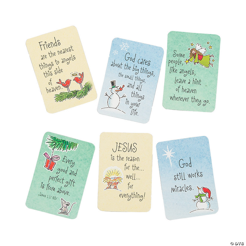 Religious Christmas Magnets - 6 Pc. Image
