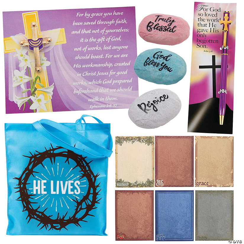 Religious Easter Church Handout Kit for 12 Oriental Trading