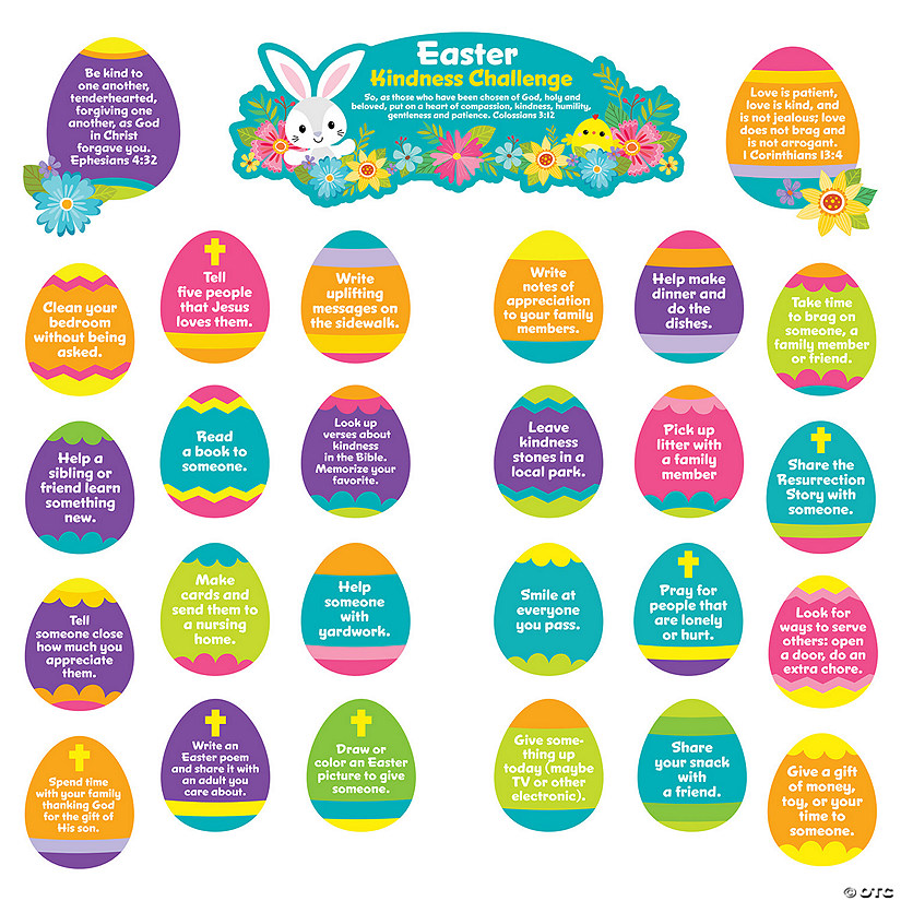 Religious Easter Kindness Challenge - 27 Pc. Image
