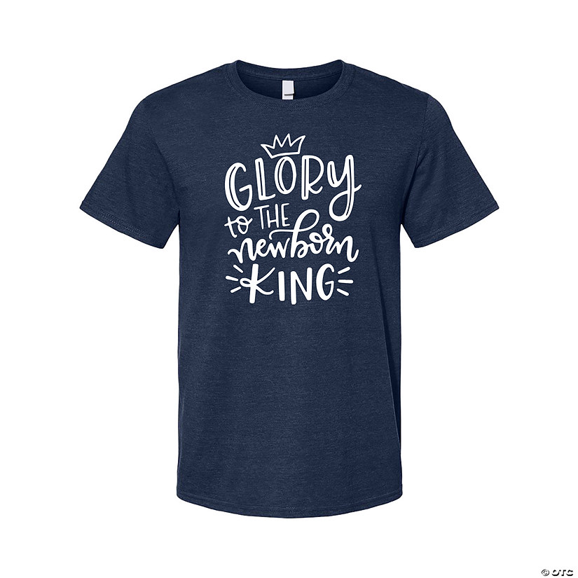Religious Glory to the Newborn King Men&#8217;s T-Shirt Image