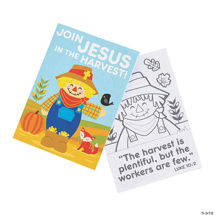 Religious Harvest Inspirations Activity Books 36 Pc.