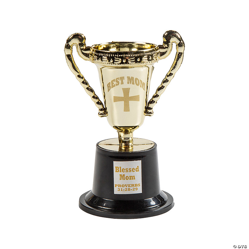 Religious Mother&#8217;s Day Mini Trophies - 12 Pc. Image