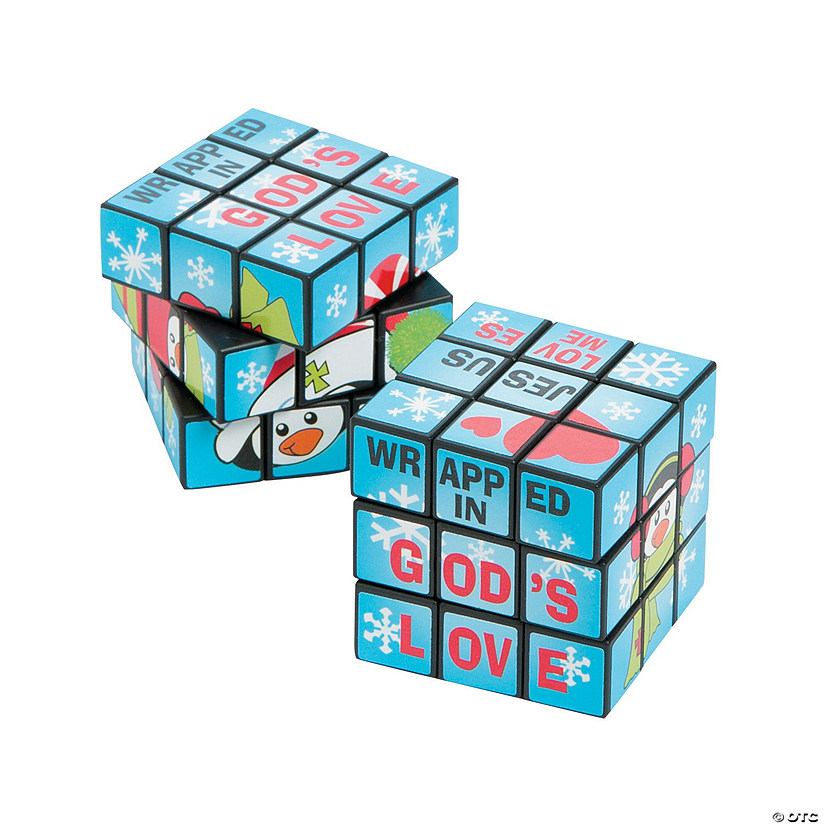 Religious Penguin Mini Puzzle Cubes Discontinued