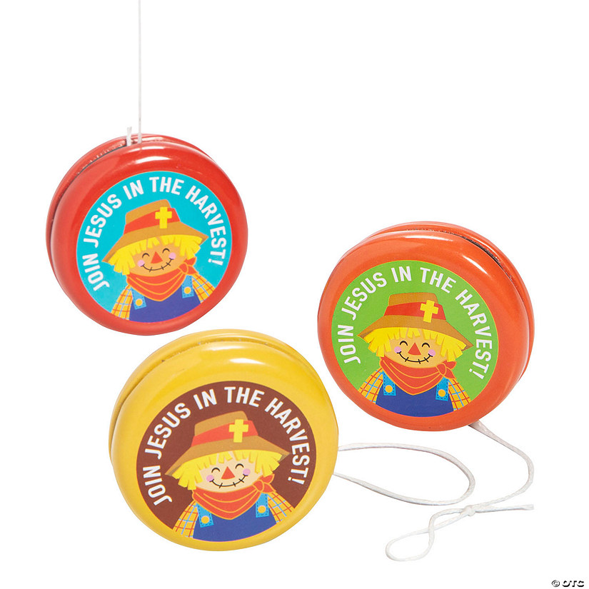 Religious Scarecrow YoYos 12 Pc. Oriental Trading