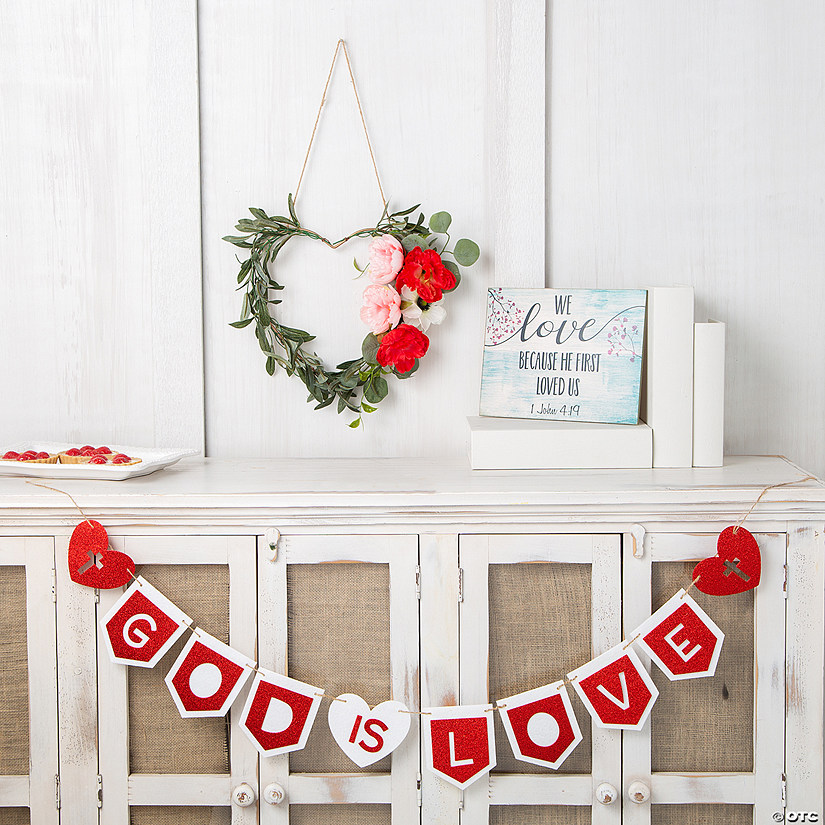 Religious Valentine’s Day Decorating Kit 3 Pc.