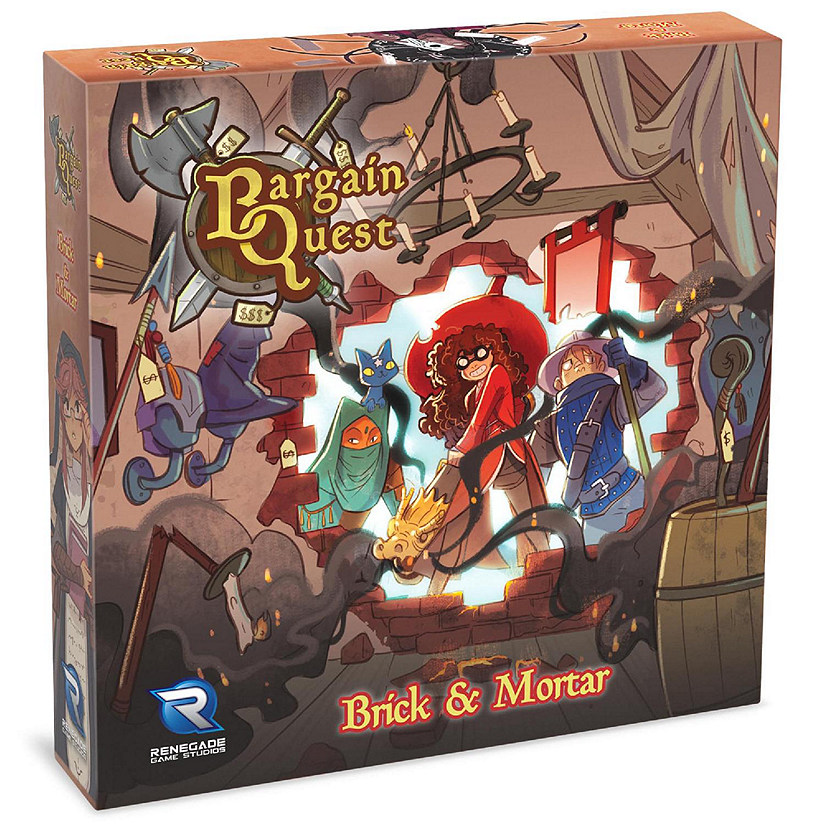 Renegade Game Studios: Bargain Quest Brick &amp; Mortar Expansion Image