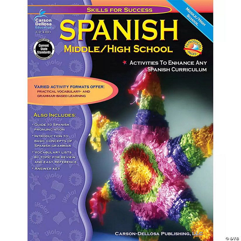 Resource Book, Middle/High School Spanish Image