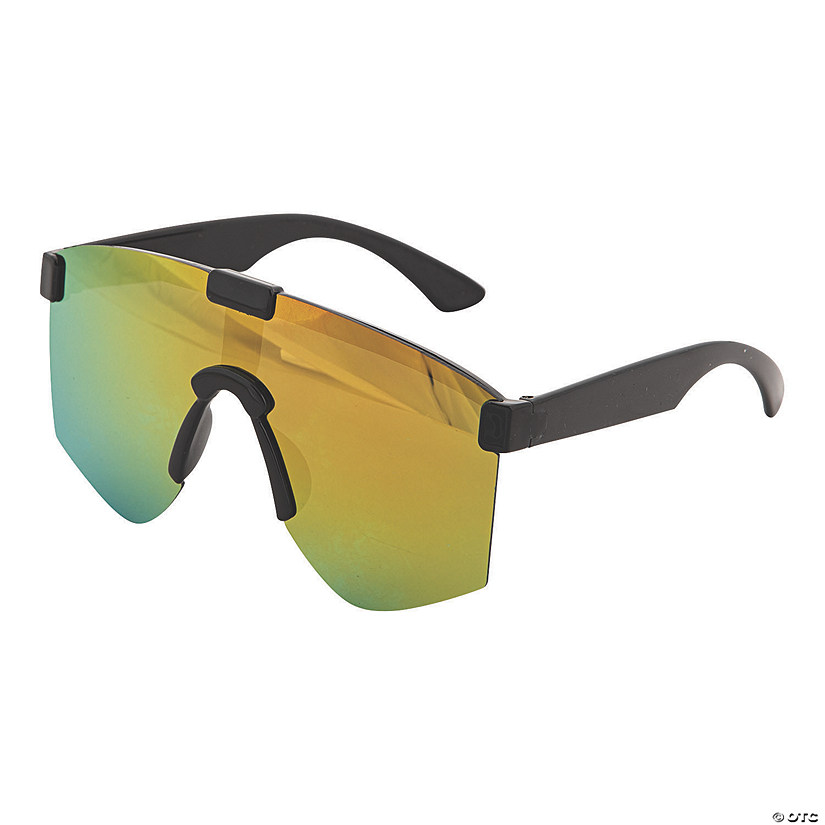 Retro Mirrored Sunglasses - 6 Pc. Image